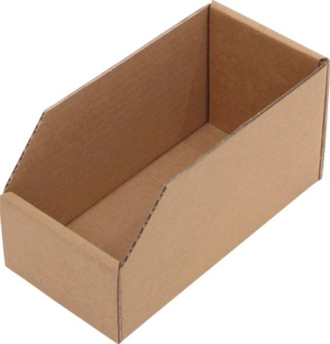 Transpak Shelf box L200xW100xH100mm brown 1-wall cardboard