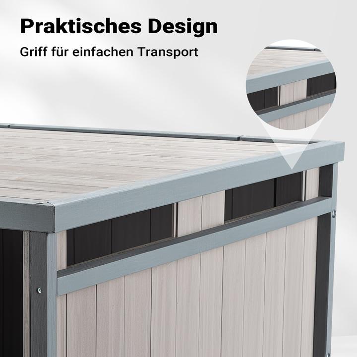Produktbild Wiltec Mähroboter Holzgarage (Mähroboter, Mähroboter Garage)
