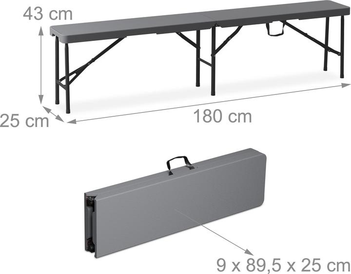 Produktbild Relaxdays Bierzeltgarnitur