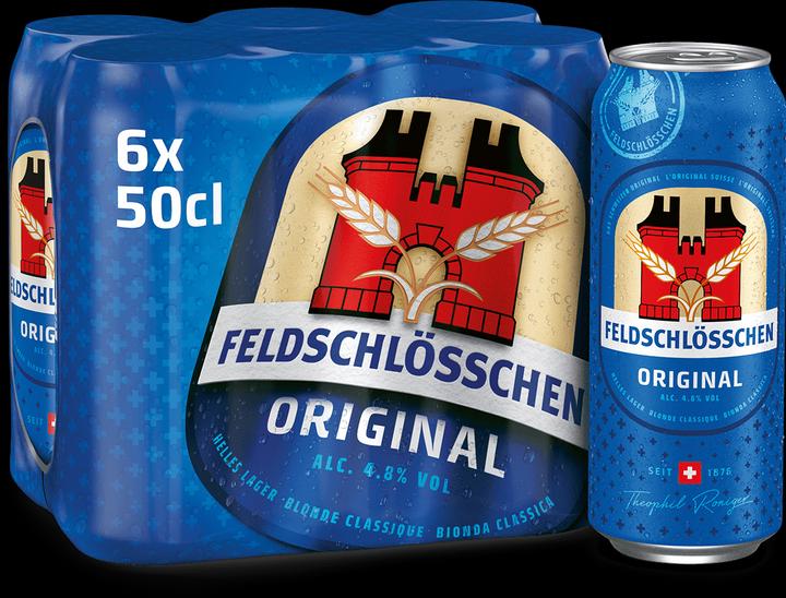 Image du produit Feldschlösschen Original (6 x 50 cl)