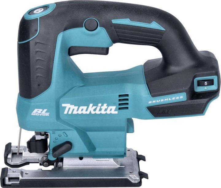 Image du produit Makita DJV 184 ZJ Scie sauteuse à batterie 18 V Brushless + 5 pcs. jeu de lames de scie sauteuse + Makpac