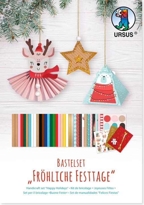 Actual product image Ursus Happy Holidays" craft kit