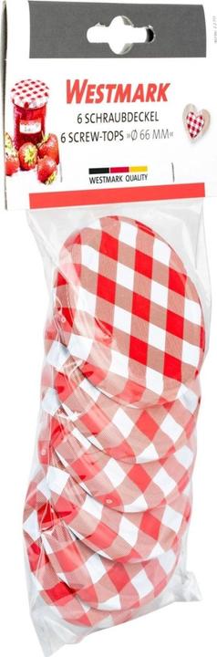 Produktbild Westmark 6 Schraubdeckel, ø 66 mm (6 Stk.)