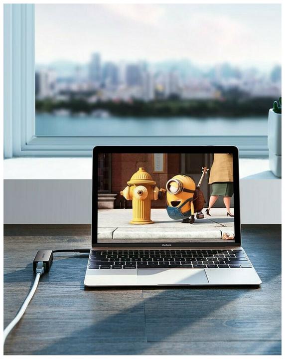 Actual product image Ugreen USB-C to Ethernet Adapter (Ethernet / Lan, 6.20 cm)