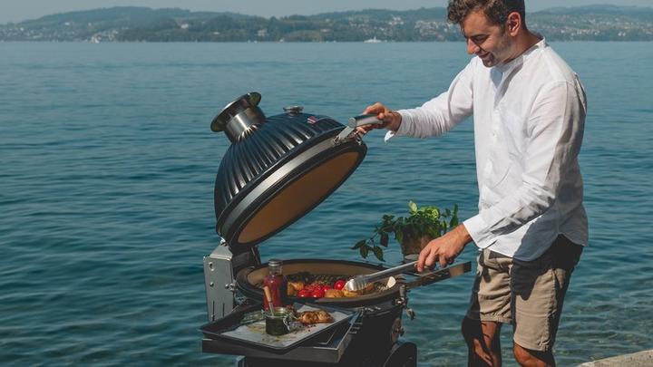 Immagine prodotto BBQ Master Kamado L Pro Nero Opaco (490 mm)