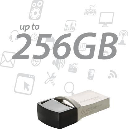 Produktbild Transcend USB-Stick 256GB JetFlash USB3.1,Pen Drive,OTG Type-A&C,Silver (256 GB, USB-A)