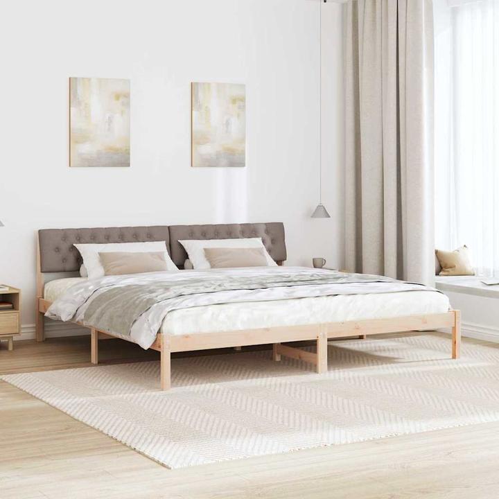 Image du produit vidaXL Plattformbettgestell (200 x 200 cm)