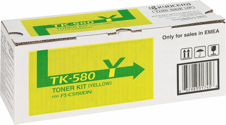 Actual product image Kyocera Tk-580y (Y)