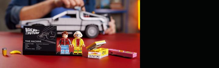 Produktbild LEGO Zeitmaschine aus Zurück in die Zukunft (10300, LEGO Icons, LEGO Seltene Sets)