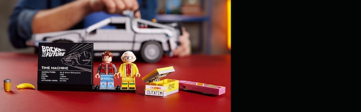 Image du produit LEGO La machine à remonter le temps de Retour vers le futur (10300, LEGO Icons, LEGO difficiles à trouver)