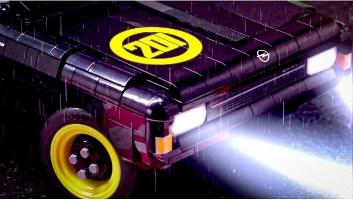 Produktbild Cobi Opel Rekord C-Schwarze Witwe