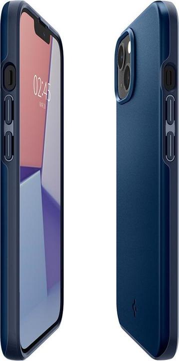Actual product image Spigen Case Thin Fit Apple iPhone 13 mini dark blue (Apple iPhone 13 mini)