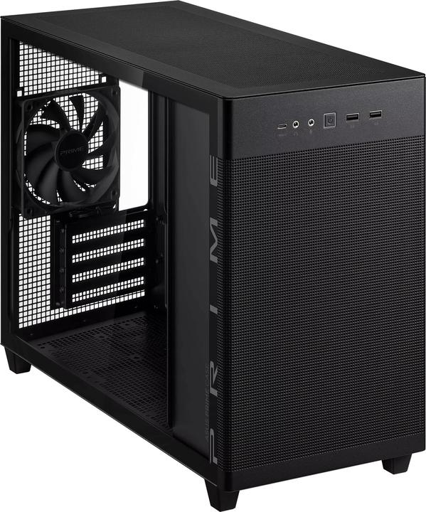 Actual product image ASUS Prime AP201 TG (mATX, Mini-ITX)