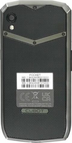 Produktbild Cubot Pocket (64 GB, Schwarz, 4", Dual SIM, 4G)
