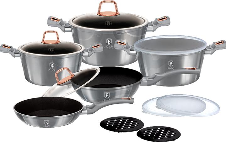 Produktbild BerlingerHaus Pot Set Berlinger (Pfannenset + Topfset, Aluminium)
