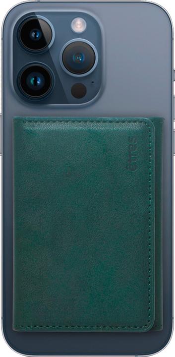 Actual product image Techmade ETRES Magnetic leather wallet without pocket for smartphones