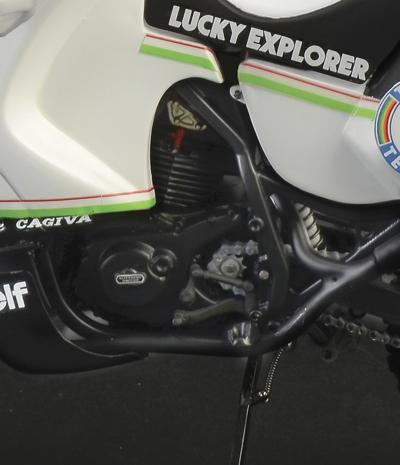 Actual product image Italeri 1:9 Cagiva Elephant 850 Winner 1987