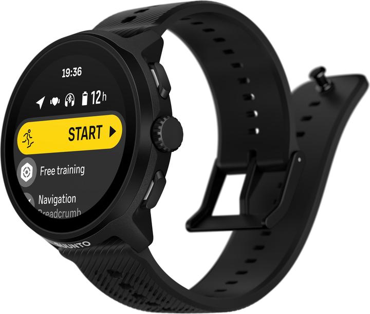 Produktbild Suunto Run Sports Watch, 46 mm, All Black with Silicone Strap (46 mm)