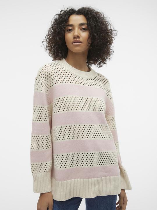 Produktbild Vero Moda VMELOUISNEWSTRIPE Pullover Strickpullover (M)