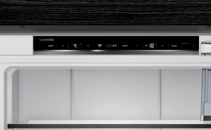 Produktbild Siemens KI87FHDD0 iQ700 Einbau-Kühl-Gefrier-Kombination mit Gefrierbereich unten (237 l)