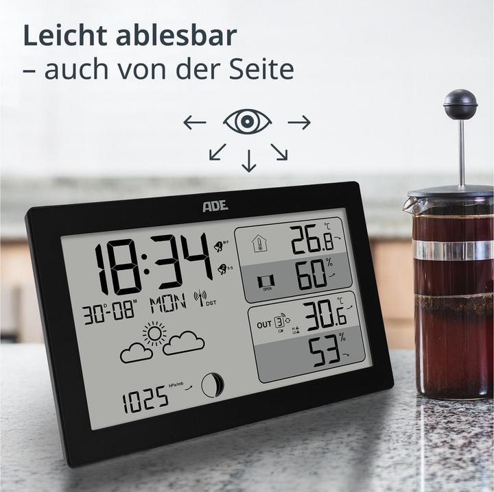 Immagine prodotto ADE Wetterstation mit Funk-Aussensensor