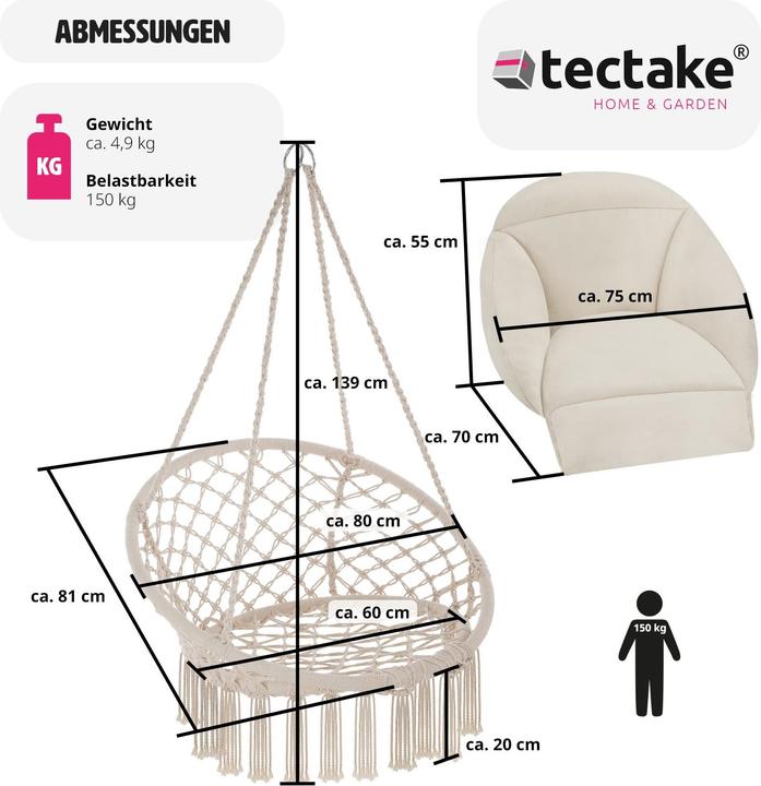 Actual product image tectake Samira (150 kg)