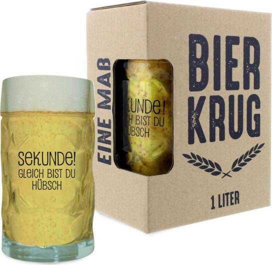 Produktbild Trend Import Bierkrug mit Sprüchen (1 l)