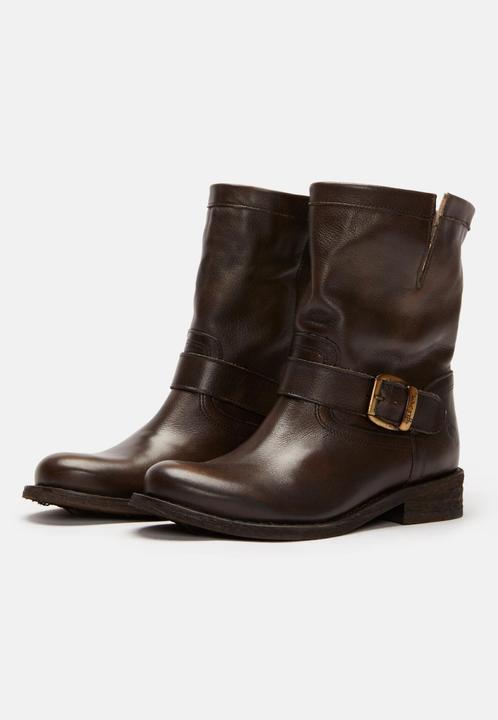 Produktbild Felmini GREDO 7176, der zeitlose und meistverkaufte Biker-Stiefel von, ist aus weichem Leder geferti (42)