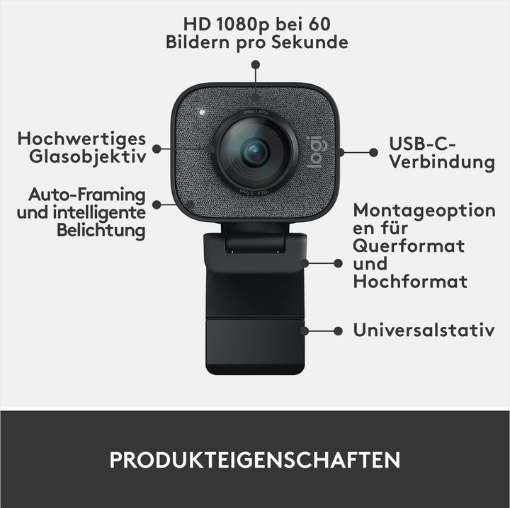Image du produit Logitech StreamCam (2 Mpx)
