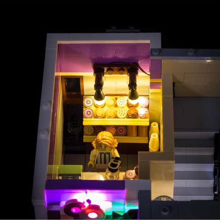 Produktbild Light my bricks LED Licht Set für LEGO Polizeistation