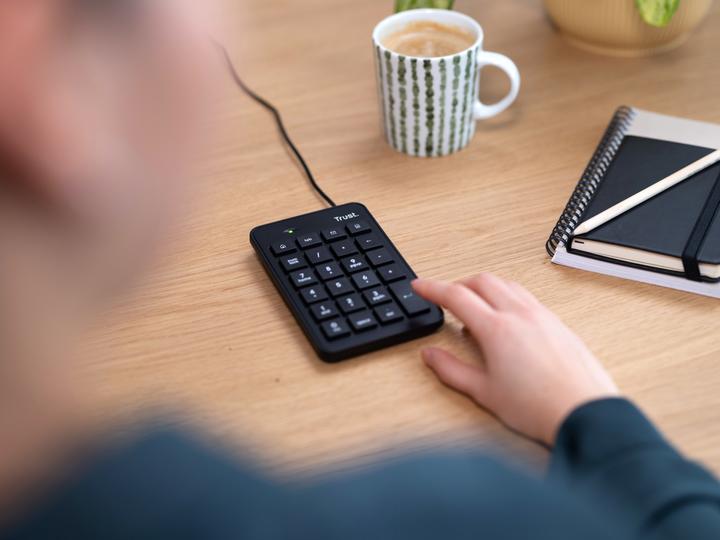 Actual product image Trust Xalas (Numeric keypad, Cable)
