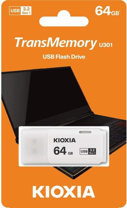 Produktbild Kioxia TransMemory U301 (64 GB, USB-A)