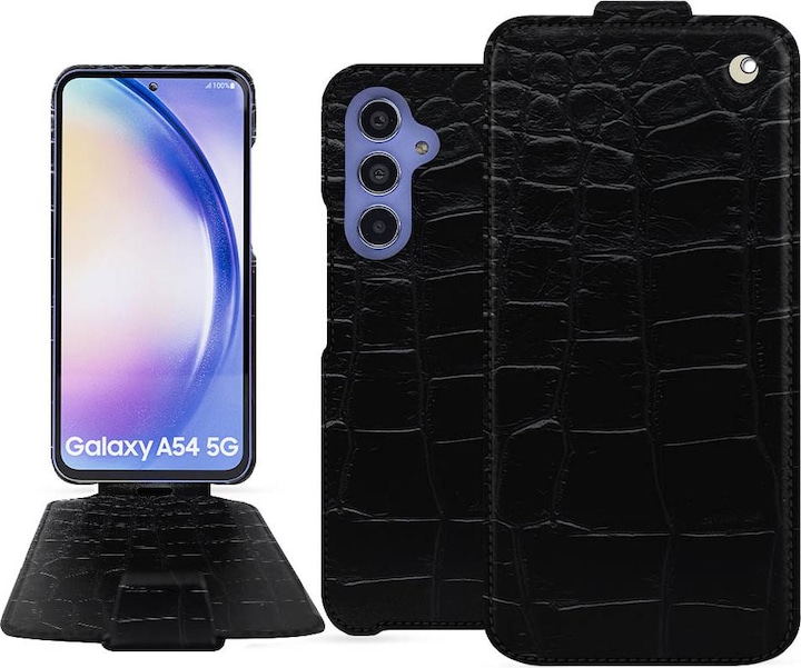 Actual product image Noreve Vertical leather shell (Samsung Galaxy A54 5G)