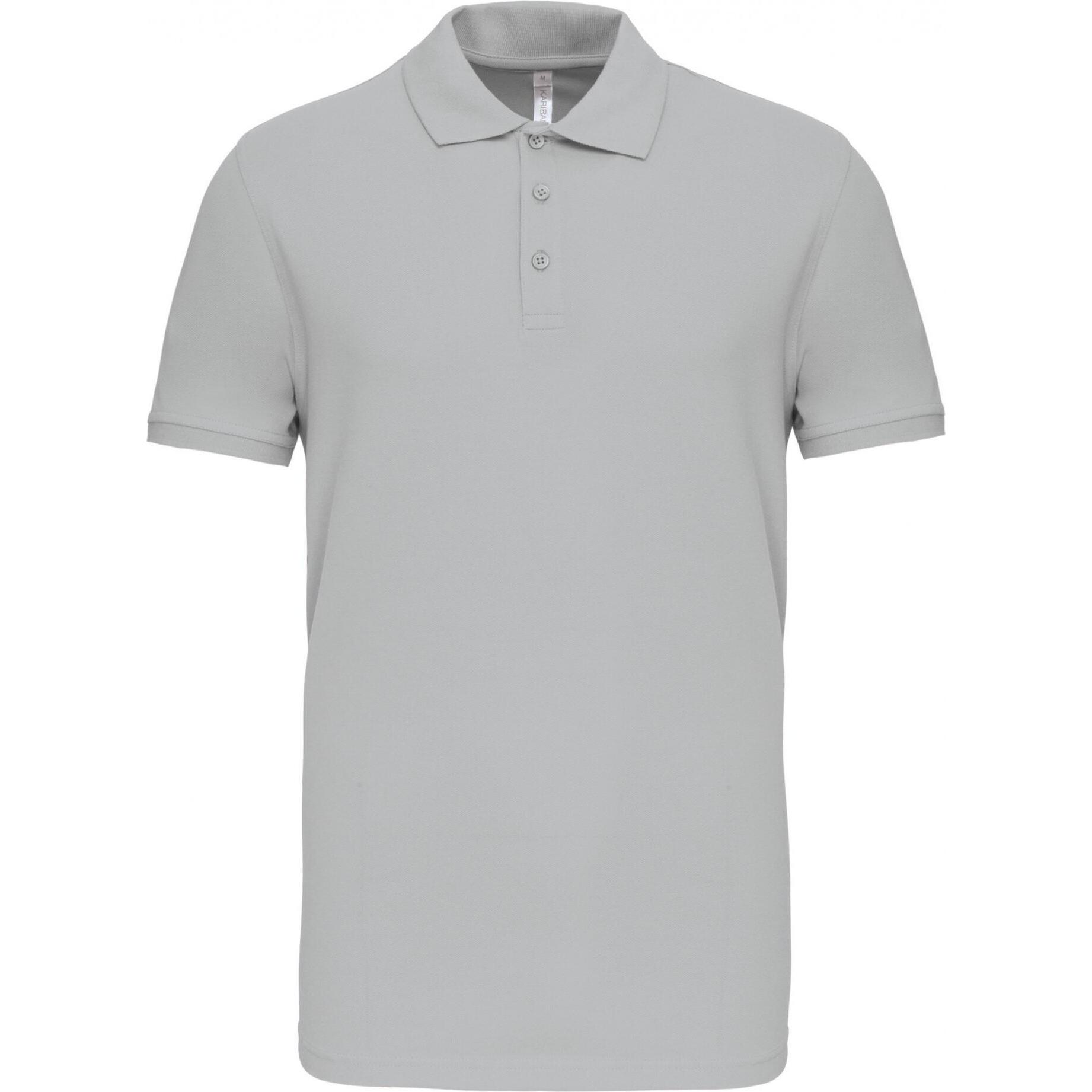 Thumbnail - Kariban, Herren, Shirt, Mike, Weiss, (S)