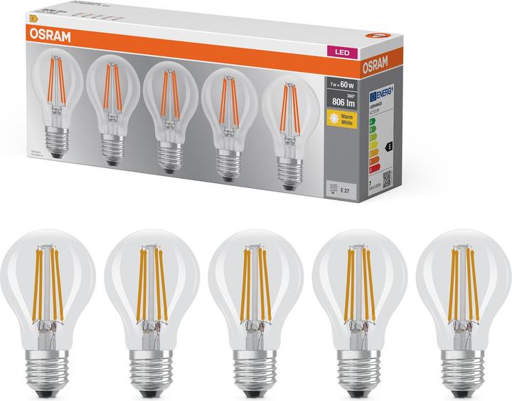 Actual product image Osram LED Eec (E27, 806 lm, 5x)