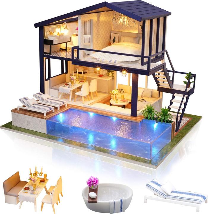Image du produit Cuteefun Kit bricolage maison de poupée miniature