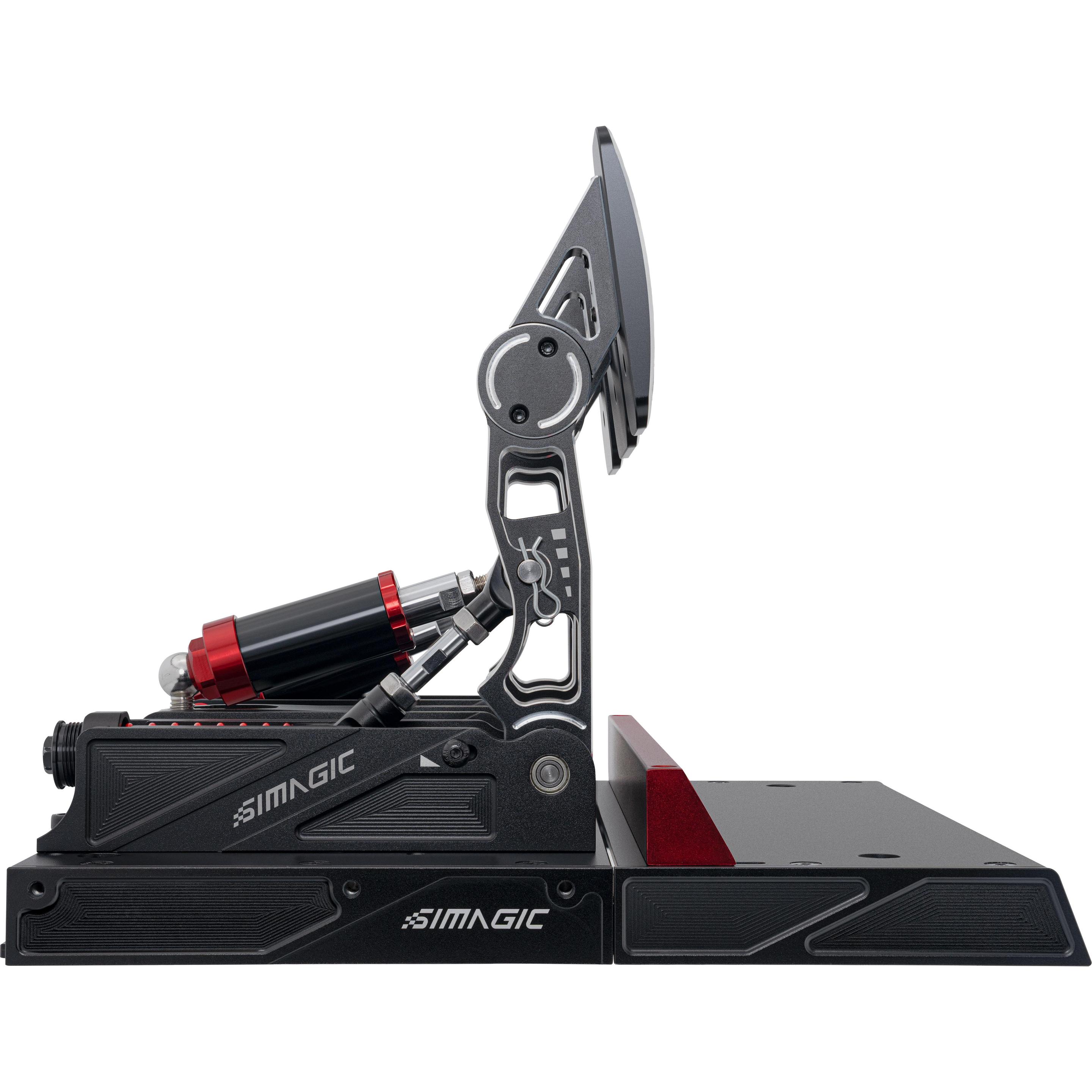 Thumbnail - Simagic P1000 - 3er Pedalset (PC), Gaming Controller, Schwarz, Rot
