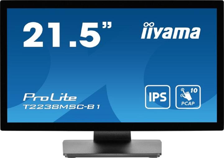 Actual product image iiyama Dis Public 22 TF2238MSC-B1 TOUCH (1920 x 1080 pixels, 21")