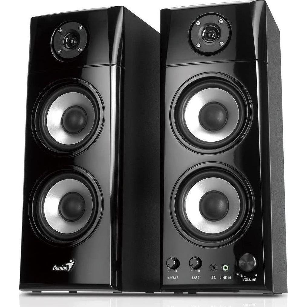 Genius SP-HF1800A, PC Lautsprecher, Schwarz