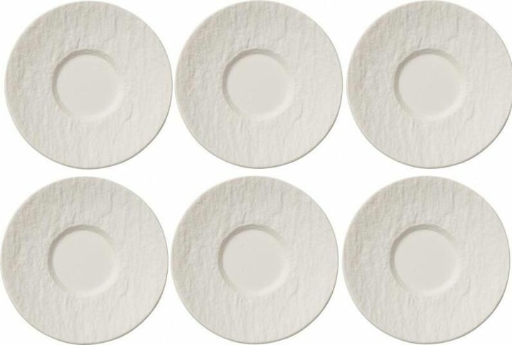 Actual product image Villeroy & Boch Mocha/Espresso Saucer Manufacture Rock blanc (1 x)
