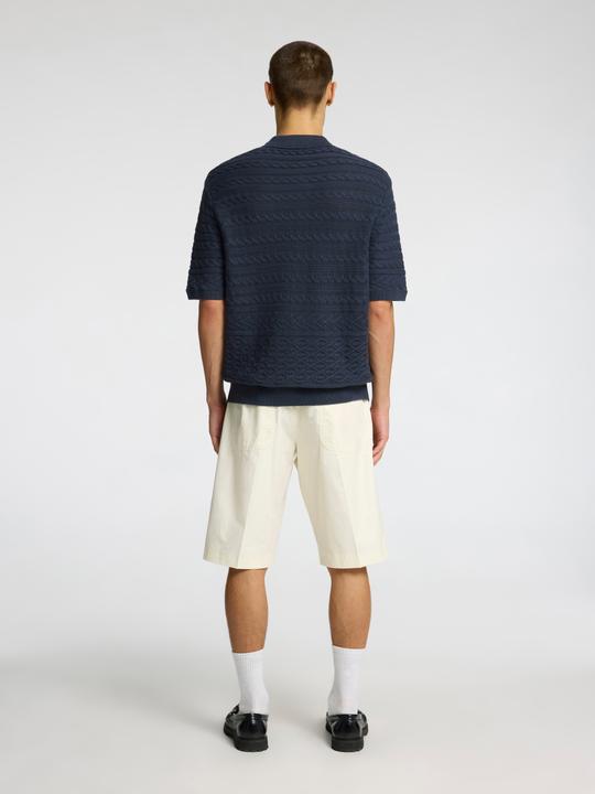 Immagine prodotto Selected Homme Kurzärmeliges Polohemd aus Strick (M)
