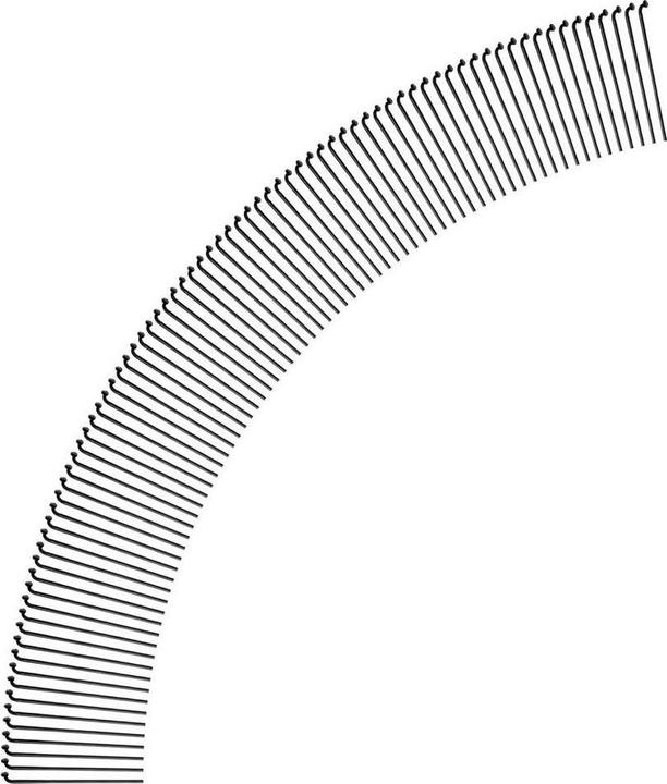 Actual product image DT Swiss Alpine 3 spokes 2.0/1.8/2.34 black 270mm 100 pcs.