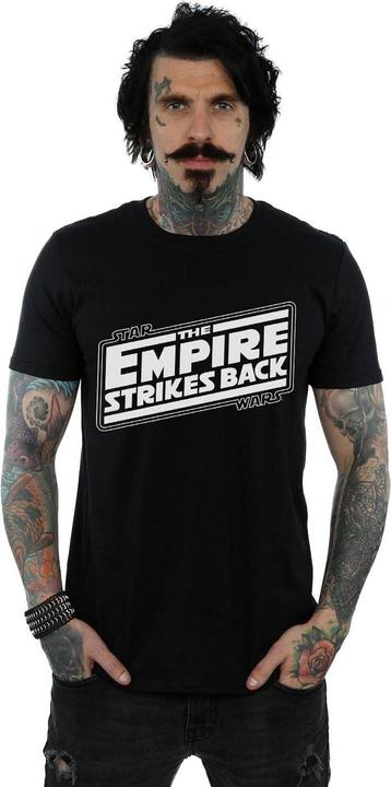 Immagine prodotto Star Wars The Empire Strikes Back Logo Maglietta Uomo (M)