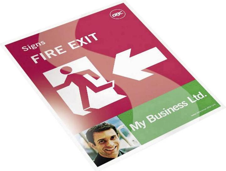 Produktbild GBC Laminiertasche (A4, 100 Stk., 125 µm)