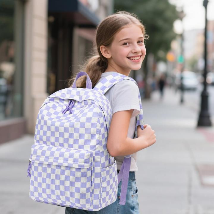 Actual product image Only-Bags.Store Schulrucksack Kinder Teen Tagesrucksack Freizeitrucksack