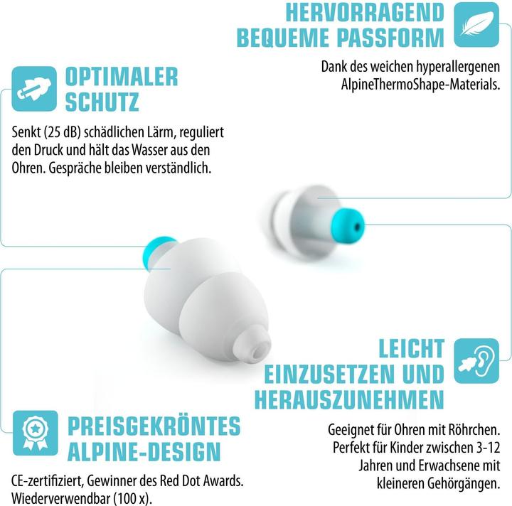 Image du produit Alpine Pluggies Kids (2 x)