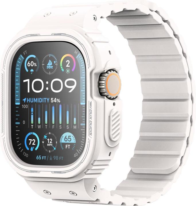 Image du produit Dux Ducis OA Bracelet Apple Watch 38mm/40mm/41mm - Blanc (38 mm, 40 mm, 41 mm, Silicone)