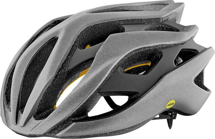 Giant Rev MIPS Helm - Metallic Silber/Mattschwarz (51 - 55 cm)
