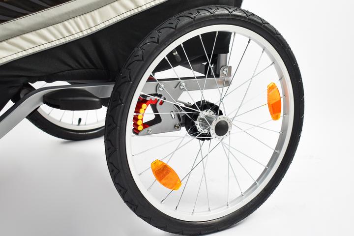 Produktbild Storag 2in1 Anhänger für 2 Kinder