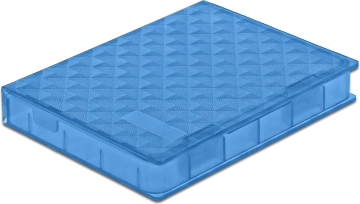 Delock Protection box for 2.5? HDD / SSD blue